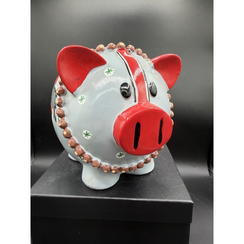🐷 Forever Collectibles Ohio State Piggy Bank – Vintage – Used Condition✨